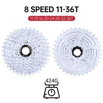 rookoor 자전거 카세트 8 9 10 11 speed freewheel mtb road bike 11-36t 40t 42t 50t sprocket for shimano sram, 8단 11-36t