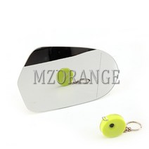 호환 아우디 A6 C7 C7.5 S6 4G 가열식 사이드미러 유리 2012 2013 2014 2015 2016-2018, r 백미러, 규격 없음