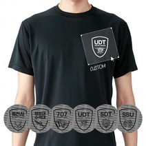 유니폼 길단 유니폼제작 밀리터리 쿨론 특수부대 반팔티 UDT