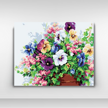 DIY 쉬운 명화그리기 유화세트 A195 우리집 화분 중형 40x50