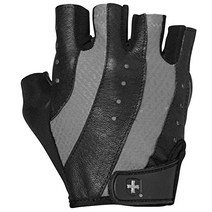하빈져 여성용 프로 역도 장갑 헬스 홈트레이닝(쌍), Medium (Fits 7 - 7.5 Inches), Black/Grey