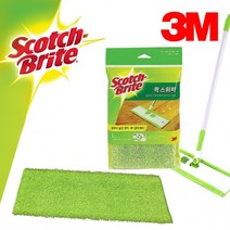 3M 621 퀵스위퍼 극세사 융 리필 패드 43x 14cm 막대 걸레 대걸레 청소, 극세사 융 리필패드 43x14cm
