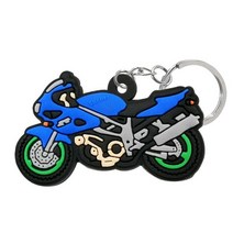 가와사키 닌자 250R H2R 250SL 야마하 FJR 1300 MT-125 MT125호완바이크 오토바이 악세사리 PVC 키 체인 링 펜던트, [11] K