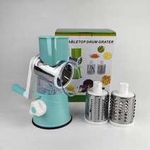 회전 슬라이서다기능 회전식 슬라이서 고기 야채 커터 및 주방 액세서리 치즈 강판 편리한 마이크로톰 음, 05 하늘색