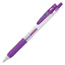 제브라 사라사 클립 0.4mm 20가지 색상, 퍼플, 1개