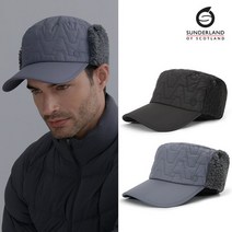 선덜랜드 남성 방한 보아플리스 골프모자 - 16141CP55, Free, 그레이