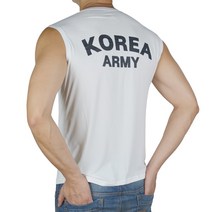 군인 로카ROKA 로카나시 3종 민소매 군용 스포츠