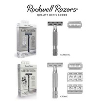 락웰 클래식 2C면도기 4종세트 면도기+날100p+스탠드+보관함, 1개, 2C면도기 건메탈 4종세트