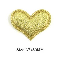 가죽스티커 인조가죽 수선패치 보수 스티커 테이프50Pcs 여러 가지 빛깔의 패치 반짝이 가죽 패드 크라운/, 29 Gold Heart