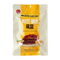 코주부 치즈품은육포 120G, 3개