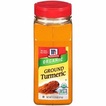 (미국직배) McCormick 맥코믹 강황가루 강황 파우더 분말 375g Organic Ground Turmeric 13.25 oz, 1개