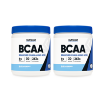 뉴트리코스트 BCAA 헬스보충제 블루라즈베리, 2개, 300g