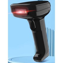 바코드스캐너 QR코드 스캐너 바코드 리더기 무선 핸드, 블랙 - 무선 1D 2D 바코드 스캐너