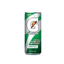 게토레이 레몬 캔, 240ml, 4개