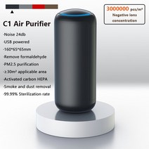 펫공기청정기 가정용 최신 공기 청정기 Xiomi HEPA 필터 5v USB 케이블 차량용 야간 조명 데스크탑이있는 저소음, 04