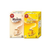 맥심 모카골드 180T+화이트골드 180T 총360T