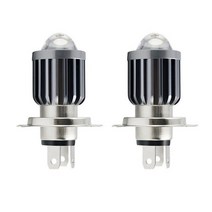 대림 시티100 에이스 오토바이 LED 확산렌즈 전조등 H4 1pcs