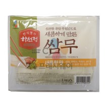 하선정 쌈무 새콤한맛, 350g, 1개