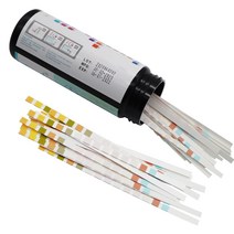 분석 50 스트립 14 in 1 테스트 수영장 스파 시약 pH 염소 알칼리성 브롬 경도 도구 40%, 한개옵션0