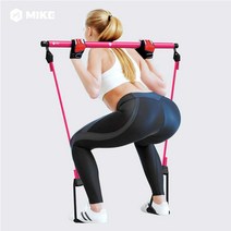 3대 스쿼트 봉 자세 밴드 연습 기립근 코어 근력강화, 민트