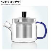 [SAMA]K1722SC 사마 티포트 주전자형 블루핸들 470ml (S-048C), 단품없음