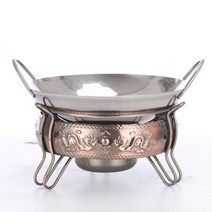 이우미 훠궈냄비 알코올 화로 난로 전골냄비 스테인리스 가정용 식당 기숙사 샤브샤브 2-3인용RW1459, Type-B, 