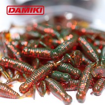 다미끼 i그럽 구형 2인치 50개 벌크 아이그럽 그럽웜 대용량, 902 LIGHT CINNAMON