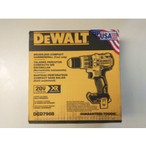 디월트 DCD796 20V XR 브러시리스 컴팩트 무선 1/2인치 해머 드릴 드라이버 새 제품