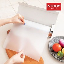 잘라쓰는 일회용 도마 실리콘 휴대용 캠핑 위생