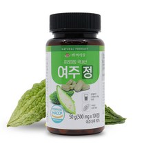 여주정 500mg x 100정 프리미엄 국내산 HACCP 인증제품, 2병, 500mgx100정