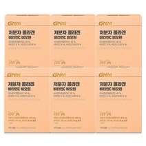 300달톤] GNM 이성경 저분자 피쉬콜라겐펩타이드 비타민C 비오틴 / 먹는 어린콜라겐 히알루론산, 60g, 6박스