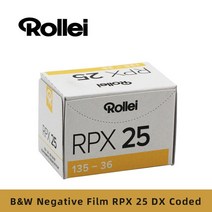 1/135 롤 오리지널 Rollei RPX 25 35mm 코닥 M35 필름 카메라 용 전문가 용 흑백 네거티브 필름 (36 노출/롤), 1 ROLL, 1 Rolls