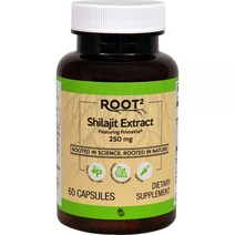 Vitacost ROOT2 Shilajit Extract Featuring PrimaVie® -- 250 mg - 60 Capsules