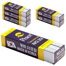 피스코리아 피스 스테플러 심, 33호침, 24개