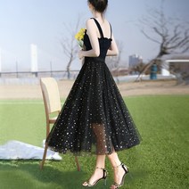 쉬폰 봄 블랙 주름스커트 롱 샤스커트 XXL 미디 XXXL 2XL 허리밴딩 머메이드 빅사이즈
