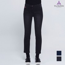 올리비아로렌 아울렛 이월 겨울 기본핏 데일리 데님 팬츠 VVCMPVW9111