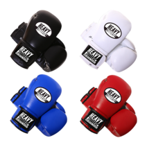 헤비히터 컨텐더 벨크로 트레이닝 글러브 H3, 블랙/옐로우 H3-BY