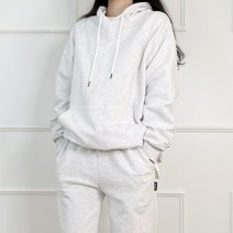 디코르스 탄탄 무지 자수 후드티(MRHD)