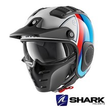 샤크 오픈페이스 헬멧 하프페이스 반모 오토바이 헬멧 X-DRAK WBR, S