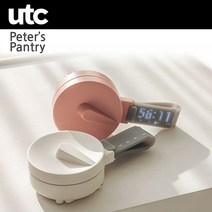 쿠킹 키친 스톱워치 타이머 알람 자석 심플 모던, 02. 핑크, 1개