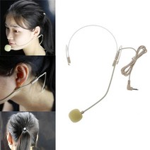 음성변조기 휴대용 목소리 변조 개인방송 헤드셋 보이지 않는 headworn 마이크 교사 투어 가이드 성능 헤드 마이크 무대 확성기 음성 증폭기 tv 25