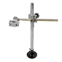 ICZW 용접 토치 홀더 서포트 미그 티그 건 V 클램프 장착 포지셔너 턴테이블용 17.8 x 30cm7 11.8인치