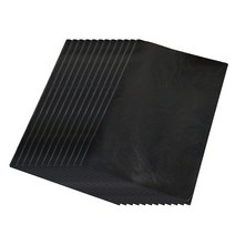 25pcs 블랙 카본 페이퍼 전송 추적 용지 읽기 쉬운 흑연 타자기 드로잉 명확한 k0012- 95, 없음
