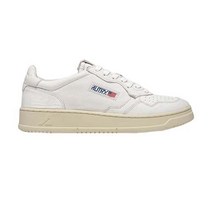 23SS AUTRY 남성 메달리스트 고트스킨 로우 스니커즈 화이트 AULM GG04