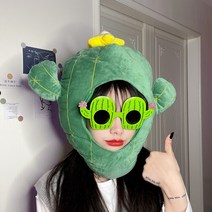 생일선물 팬미팅 팬싸인회 선물 셀프 스티커촬영 인싸모자 웃긴선물 생일선물 선인장 파티모자 팬싸인회 선물