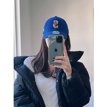 뉴에라 MLB 시애틀 매리너스 블루 어드져스터블 남녀공용 모자 11158235