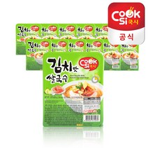 쿡시 쌀국수 한스코리아공식 김치맛 12개 1BOX, 92g