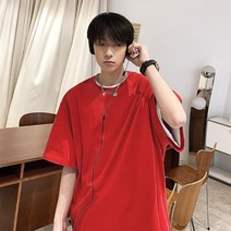 반팔티셔츠남자 중량 200G 여름 커플 타입 와이드 루즈핏 트렌드 상의 A511TP16 통제함 29 4993496844