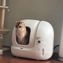 샤오미 펫킷 고양이 자동화장실 배변 자동처리기 다묘, 자동 고양이 화장실 디럭스 세트