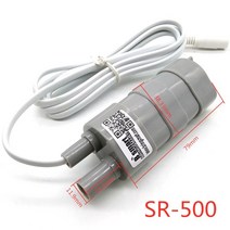 고압세척기 및 부속품 하이 리프트 고압 잠수정 펌프 마이크로 모터 스트레이트 슬롯, SR-500, 12V, 1.SR-500 - 12V
